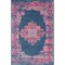 Homeroots 4 x 6 ft. Blue & Pink Medallion Area Rug 385310 - alternate 1